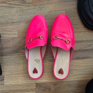 Gucci Neon Pink Women's Loafers